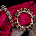 Load image into Gallery viewer, Prajanli Meenakari Pacheli Kada