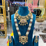 Load image into Gallery viewer, Sharvari Premium Heritage Long & Short Necklace