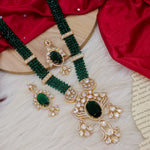 Load image into Gallery viewer, Yukta Premium Moissante Necklace With Earrings