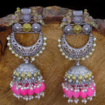 Load image into Gallery viewer, Laina  Premium Brass Jhumka