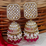 Load image into Gallery viewer, Lara Kundan Jhumka