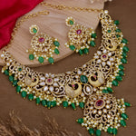 Load image into Gallery viewer, Purvi Fusion Rajwadi Choker Set