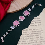 Load image into Gallery viewer, Jaina Ad Bracelet- Pink