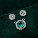 Load image into Gallery viewer, Celebrity Inspired AD Mangalsutra With Earrings + Mangalsutra Chain