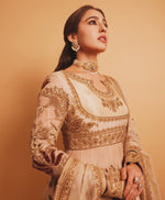 Load image into Gallery viewer, Sara Ali Inspired Reverse AD Choker Set With Earrings & Teeka