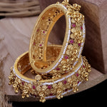 Load image into Gallery viewer, Kunwa Rajwadi Kada With Ghungro