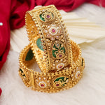 Load image into Gallery viewer, Dhan Heritage Brass kada