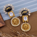 Load image into Gallery viewer, Veronika Sabya Designer Earrings - White