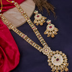 Load image into Gallery viewer, Meenakshi Long Premium Copper Rajwadi Set