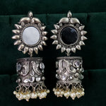 Load image into Gallery viewer, Mirror Jhumka