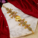 Load image into Gallery viewer, Ramila Heritage Brass Wrist Watch - Golden