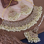 Load image into Gallery viewer, Sukhi Premium Reverse AD Semi Bridal Choker Set
