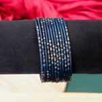 Load image into Gallery viewer, Vamila Shimmer Metal Bangles (Dozen)