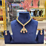 Load image into Gallery viewer, Dhanu Dibbi Kundan Necklace