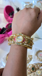 Load image into Gallery viewer, Renu Designer Moissanite Openable Watch Kada