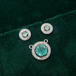 Load image into Gallery viewer, Celebrity Inspired AD Mangalsutra With Earrings + Mangalsutra Chain