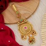 Load image into Gallery viewer, Zeba Heritage Challa With Jhumki Latakan - Multi