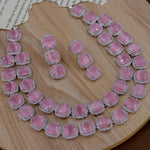 Load image into Gallery viewer, Tamia 2 Layer Premium AD Choker - Baby Pink