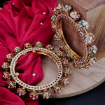 Load image into Gallery viewer, Prajanli Meenakari Pacheli Kada