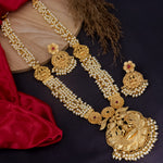 Load image into Gallery viewer, Visahaka Rajwadi Long Moti Set