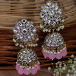 Load image into Gallery viewer, Keira Kundan Jhumka
