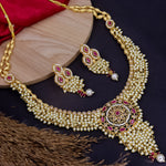 Load image into Gallery viewer, Akshata Bajri Rajwadi Choker Set