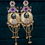Load image into Gallery viewer, Ramina Kashmiri Brass Chandbali