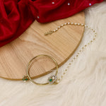 Load image into Gallery viewer, Jeni Moissianite Necklace - (Short Choker, Earrings, Sheeshphool, Nath)