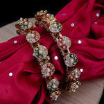 Load image into Gallery viewer, Prajanli Meenakari Pacheli Kada