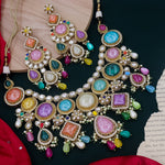 Load image into Gallery viewer, Riya Fusion choker- Multi