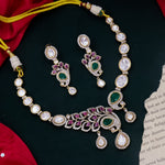 Load image into Gallery viewer, Peacock Designer Necklace