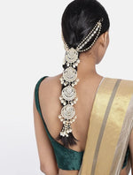 Load image into Gallery viewer, Kundan Hair Choti