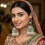 Load image into Gallery viewer, Suchna Statement Brass Jhumka