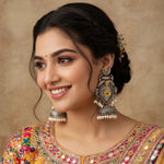Load image into Gallery viewer, Ayushi Brass Jhumka