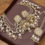 Load image into Gallery viewer, Bahubali Jhumka With Teeka