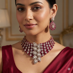 Load image into Gallery viewer, Premium Designer Ranjhanna Moissianite Choker