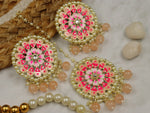 Load image into Gallery viewer, Saachi Meenakari Earrings With Teeka Set