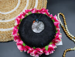 Load image into Gallery viewer, Pink Flower Hair Bun BIG