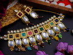 Load image into Gallery viewer, Pratima Kundan Choker Set