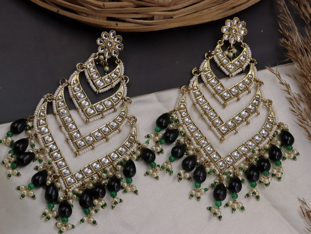 Bhavini Long 4 Layered Chandbali