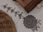 Load image into Gallery viewer, Arzoo Silver Maangteeka