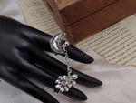 Load image into Gallery viewer, Ghungroo Double Finger Ring