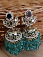 Load image into Gallery viewer, Sulekha Mirror Jhumka