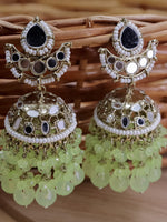 Load image into Gallery viewer, Sulekha Mirror Jhumka