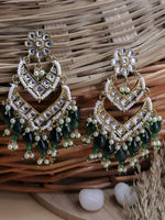 Load image into Gallery viewer, Small Bhavini 2 Layer Chandbali