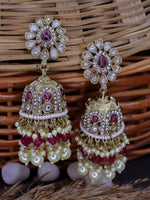 Load image into Gallery viewer, Namreet Kundan Jhumka