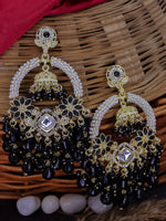 Load image into Gallery viewer, Sapna Kundan Chandbali