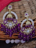 Load image into Gallery viewer, Sapna Kundan Chandbali