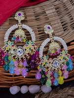 Load image into Gallery viewer, Sapna Kundan Chandbali