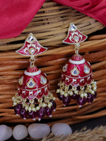 Load image into Gallery viewer, Dipa Meenakari Jhumka